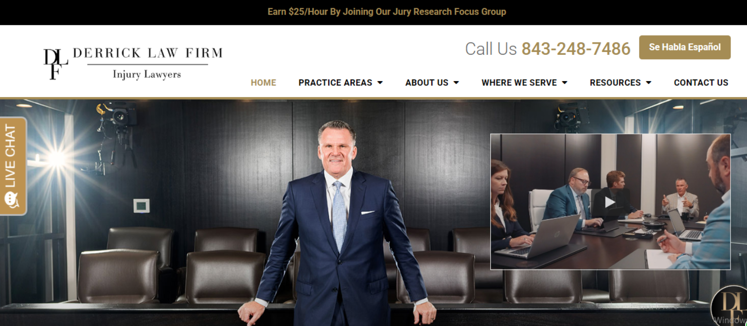 Personal Injury Attorneys in Murrells Inlet: Derrick Law Firm Injury Lawyers