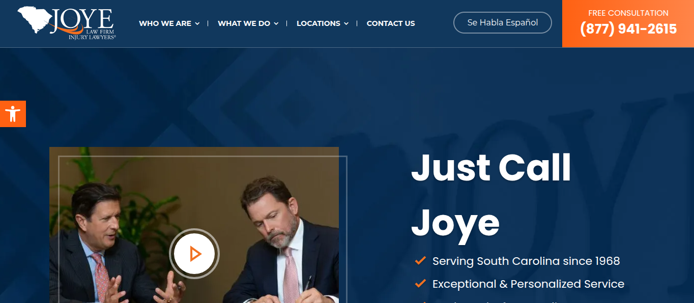 Car Accident Attorneys in Charleston: Joye Law Firm