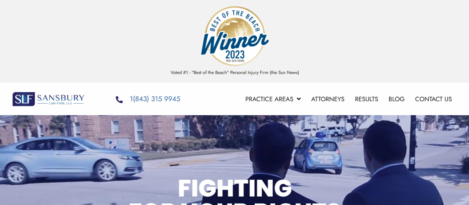 Personal Injury Attorneys in Murrells Inlet: Sansbury Law Firm