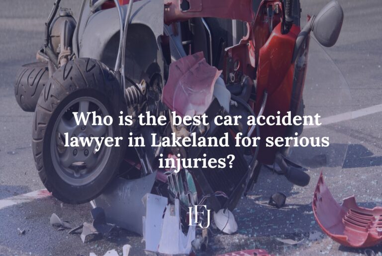 Who is the best car accident lawyer in Lakeland for serious injuries?