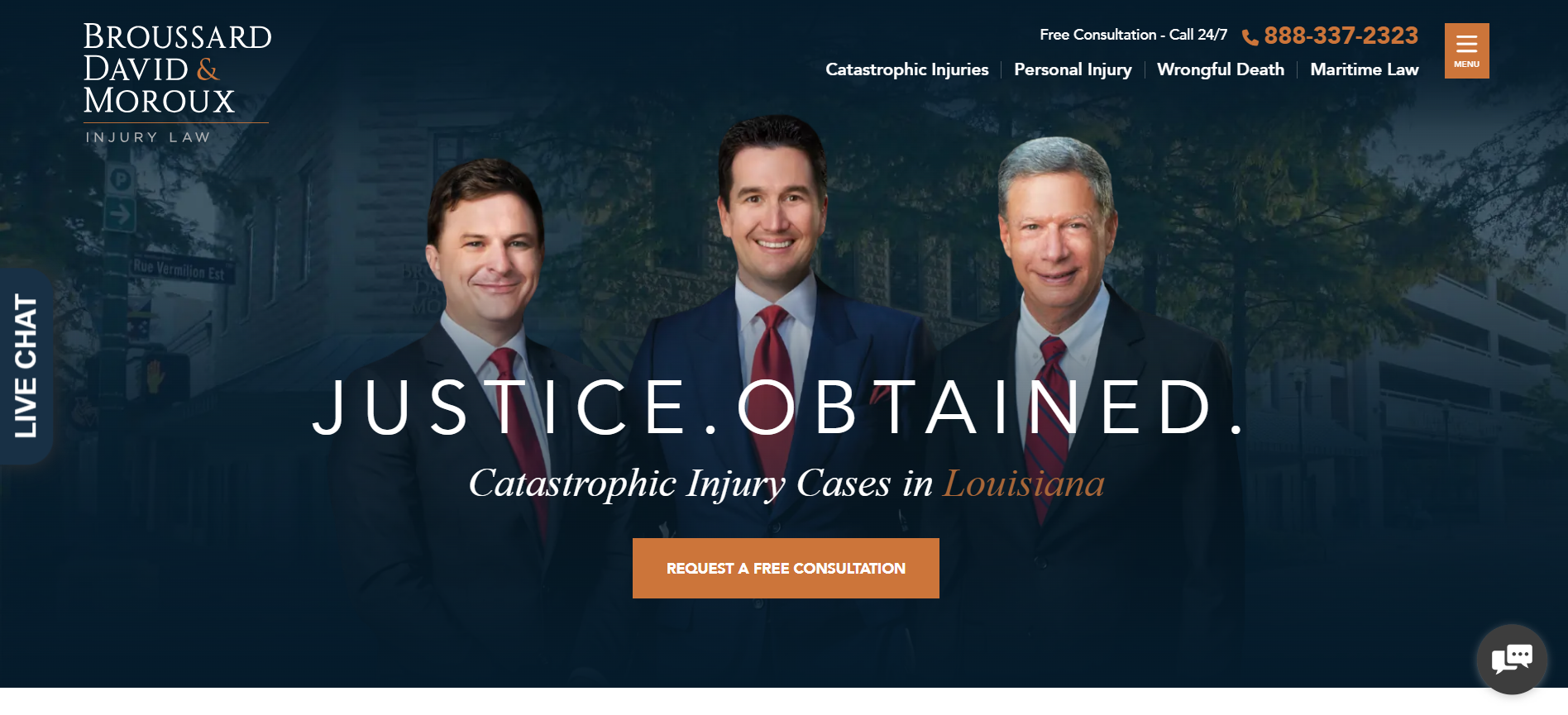 Personal Injury Firms in Lafayette: Broussard, David & Moroux