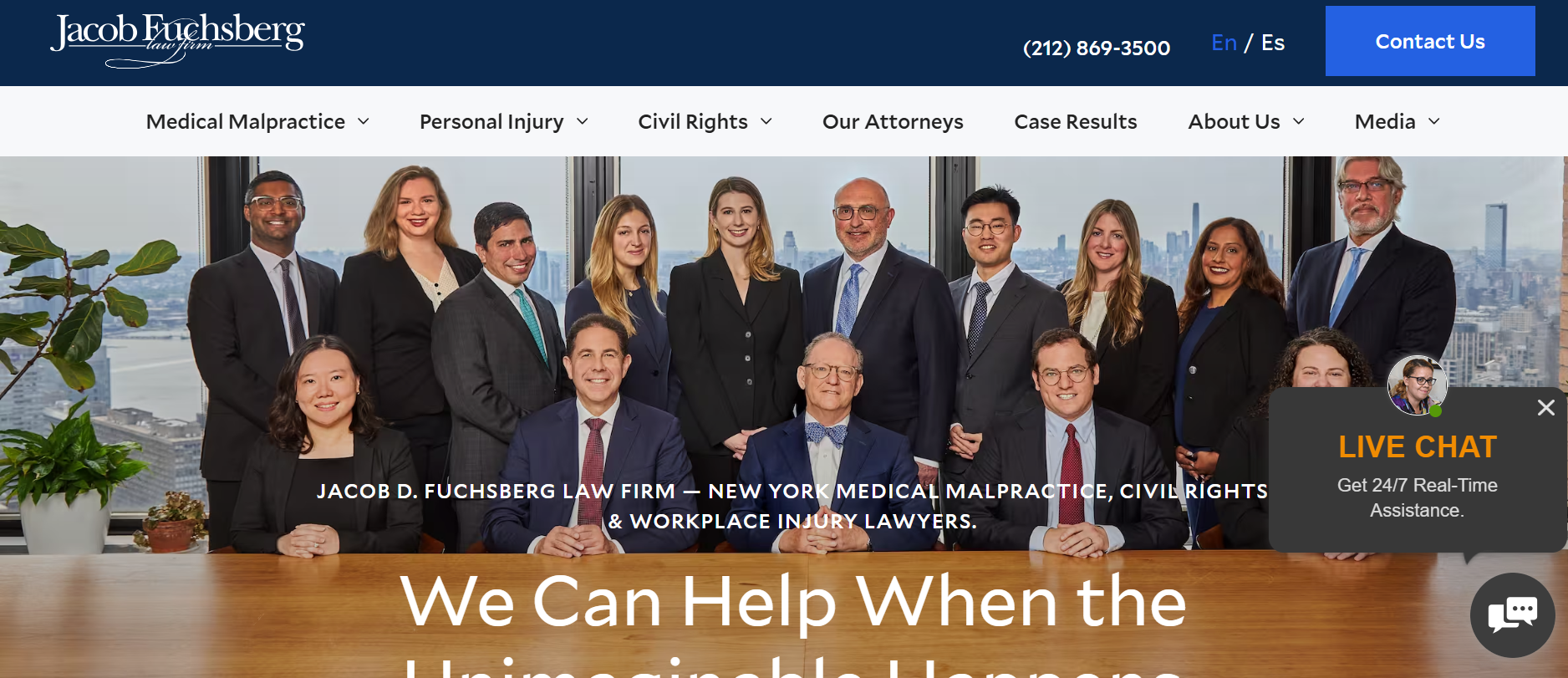 Jacob D. Fuchsberg Law Firm