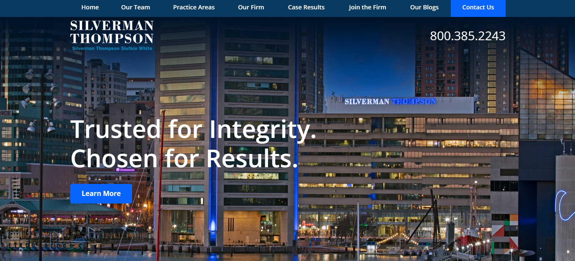 The best wrongful death lawyer in Baltimore: Silverman Thompson