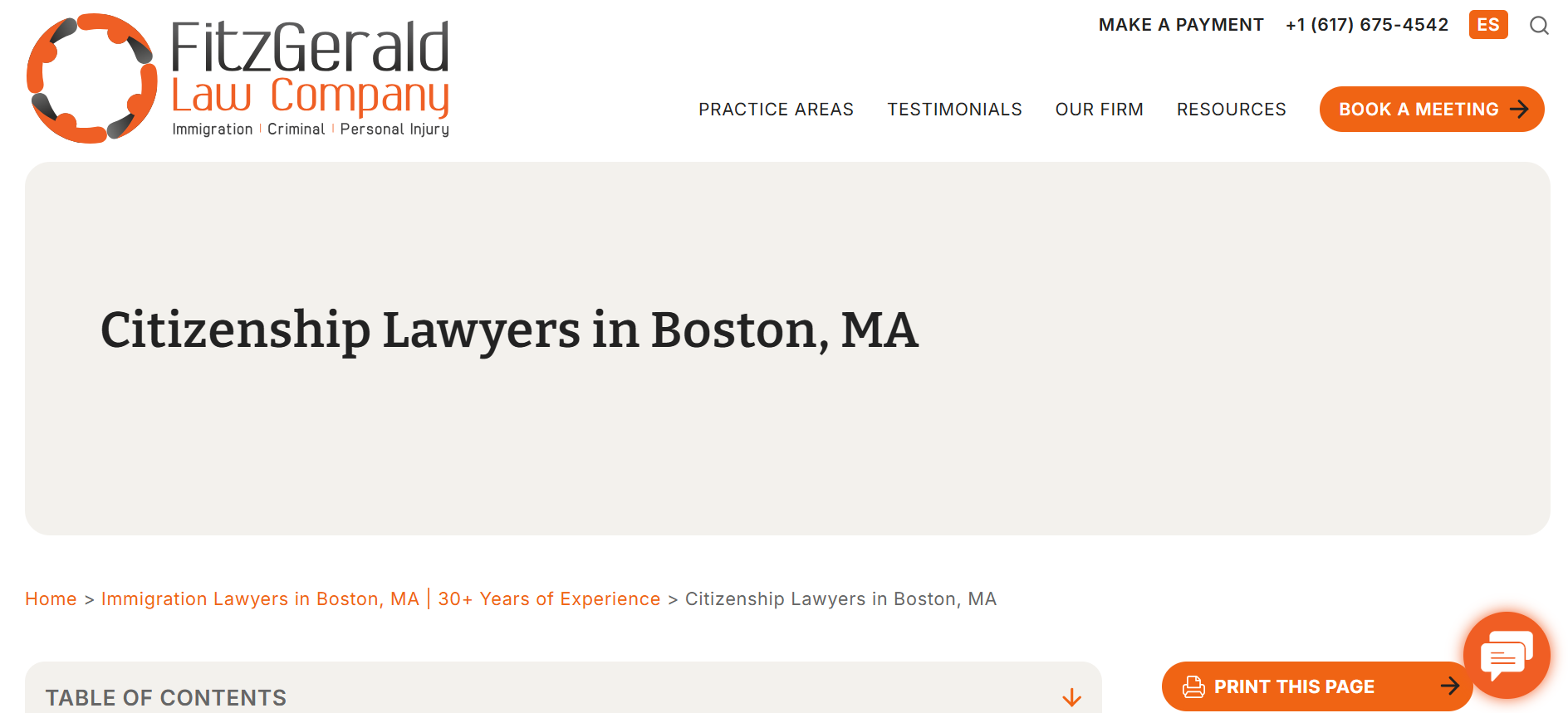 FitzGerald Law Company
