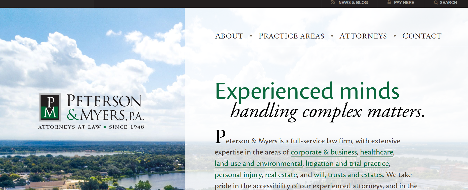 Lakeland personal injury law firms, Peterson & Myers, P.A