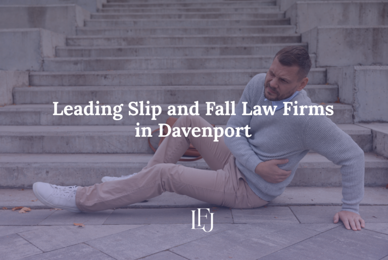 Leading Slip and Fall Law Firms in Davenport