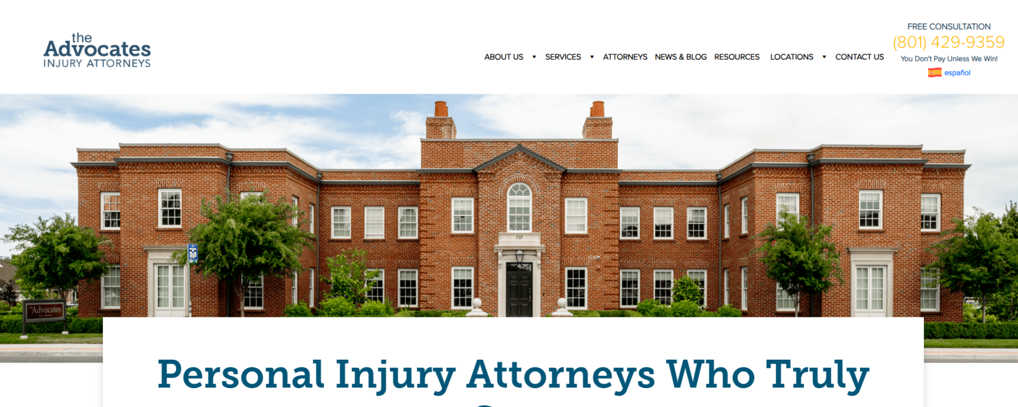 Best car accident lawyer in Utah, The Advocates personal car injury law firm official web