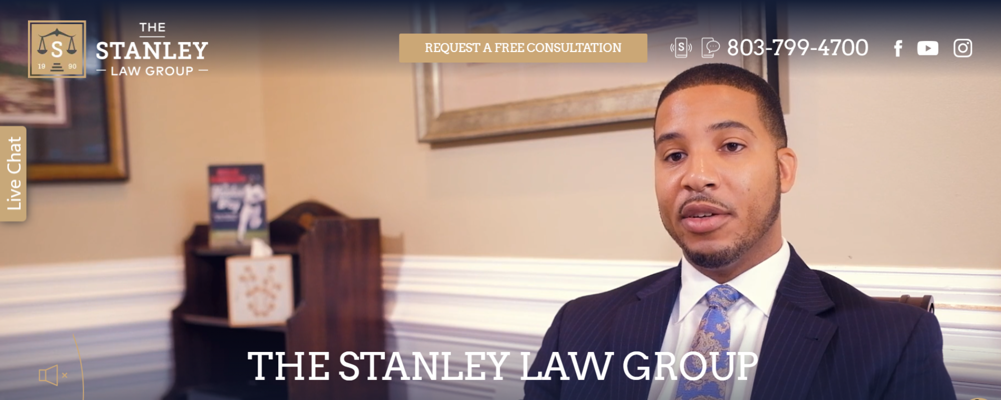 Truck Accident Law Firm in South Carolina, The stanley Law Group frontpage