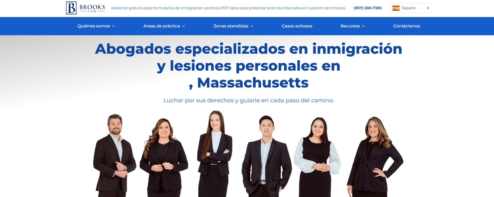 mejor firma de abogados de inmigración en Boston para casos complejos de visas y residencia, Brooks Law Firm especializados en inmigración