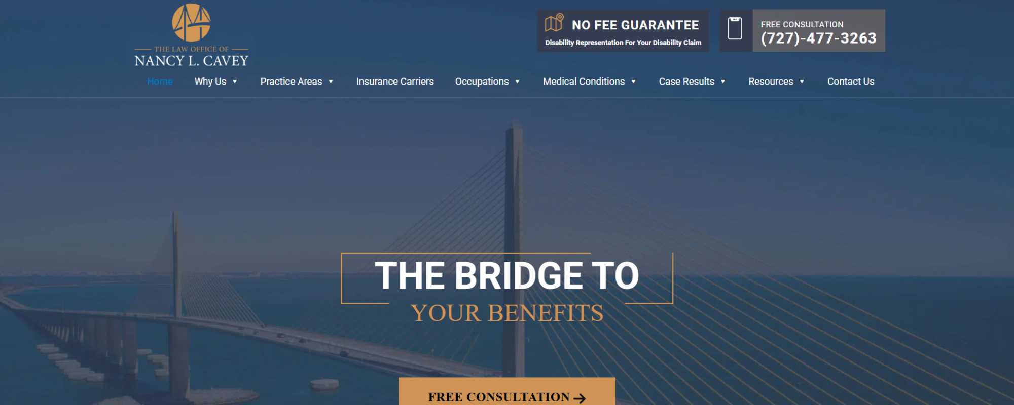 SSDI Lawyers for Florida Residents, Nancy L. Cavey frontpage