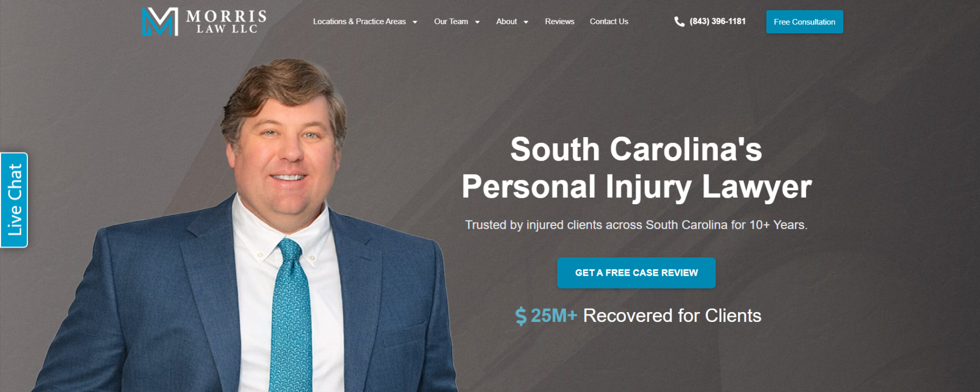 Truck Accident Law Firm in South Carolina, Morris Law attorney official web
