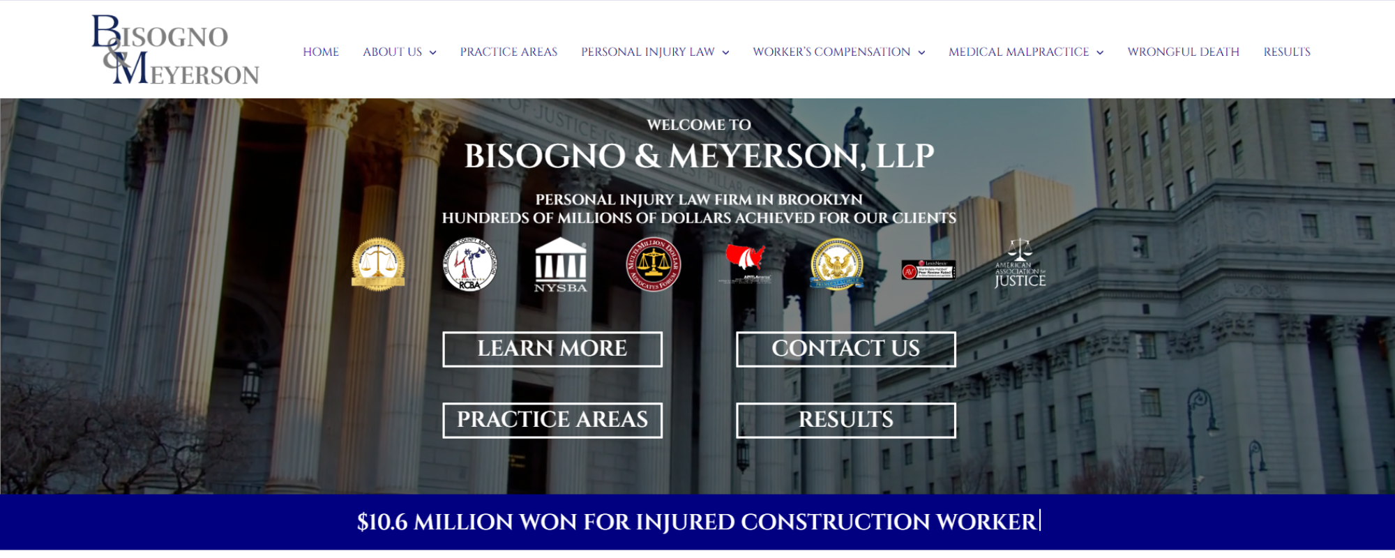 best personal injury lawyers in Brooklyn, Bisogno & Meyerson