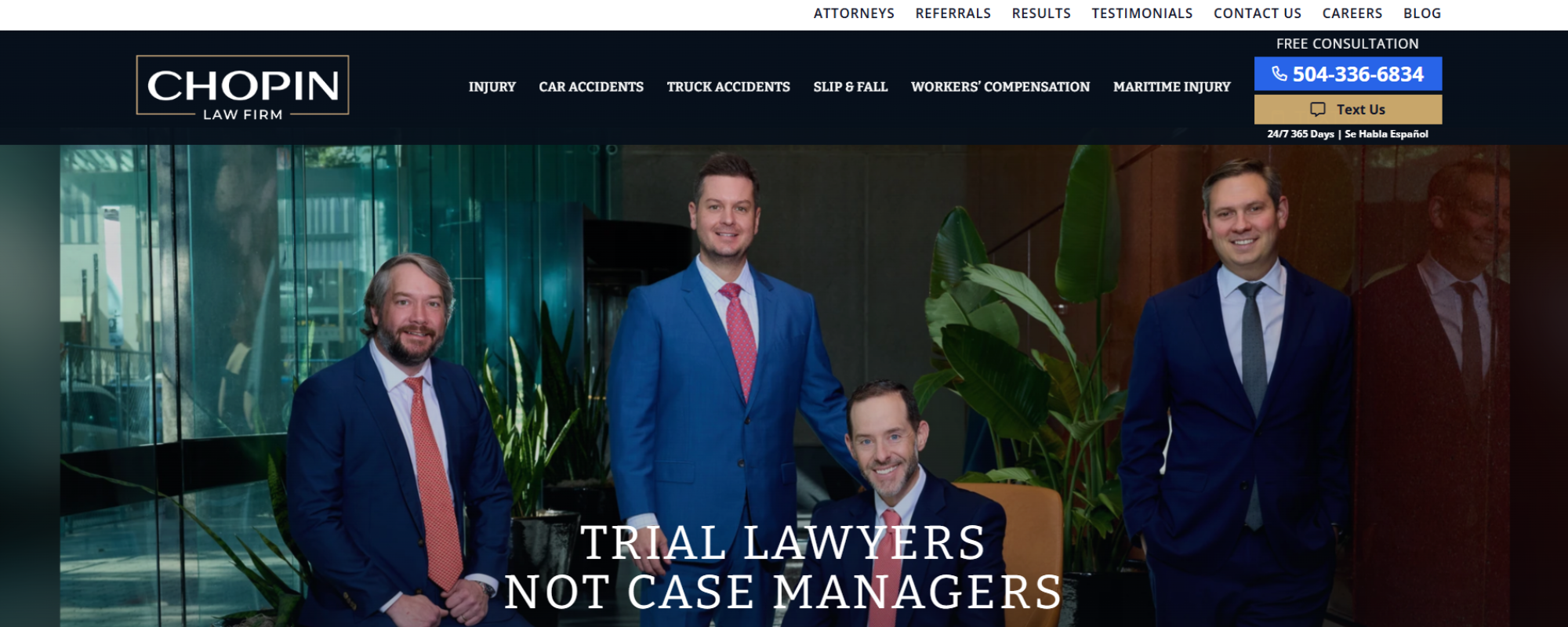 New Orleans Car Accident Law Firms, The Chopin Law Firm