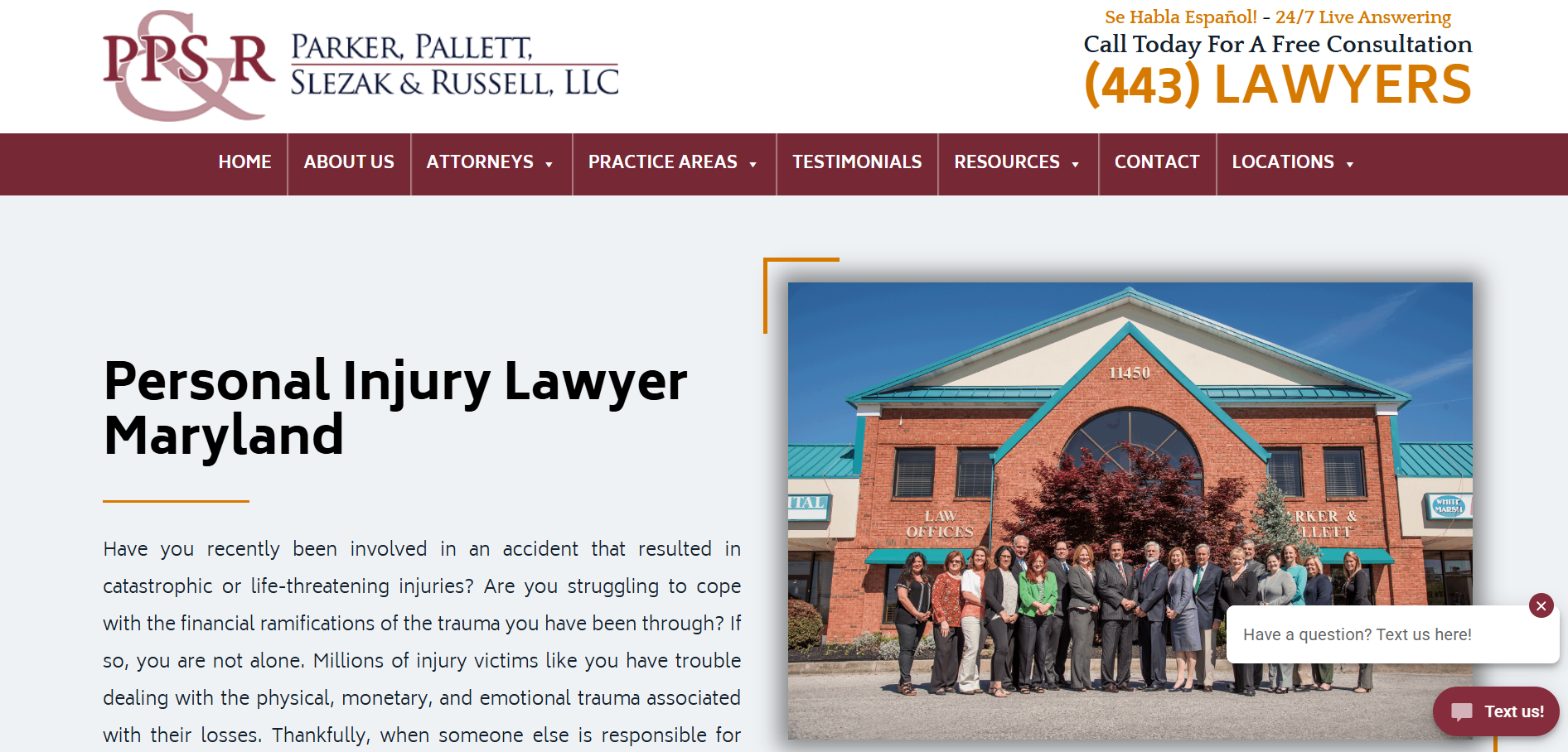 Parker, Pallett, Slezak & Russell, LLC