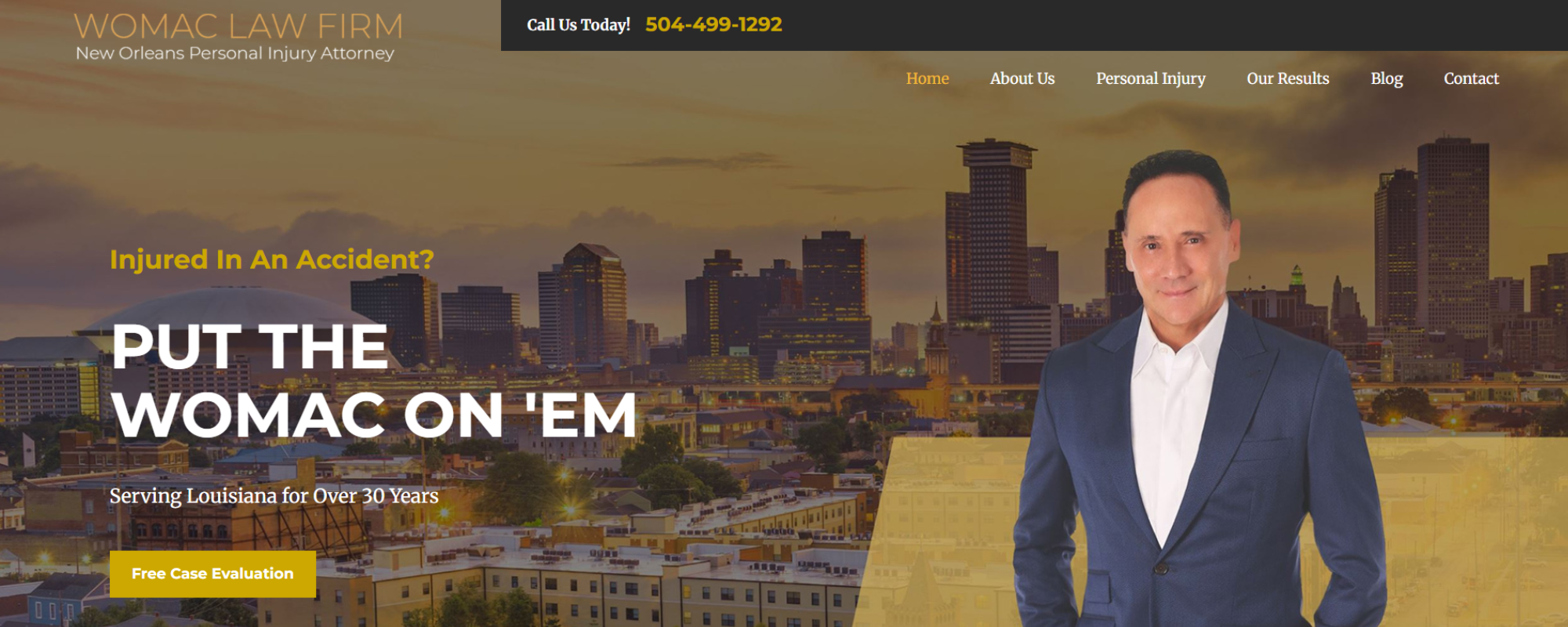 New Orleans Car Accident Law Firms, Womac Law Firm