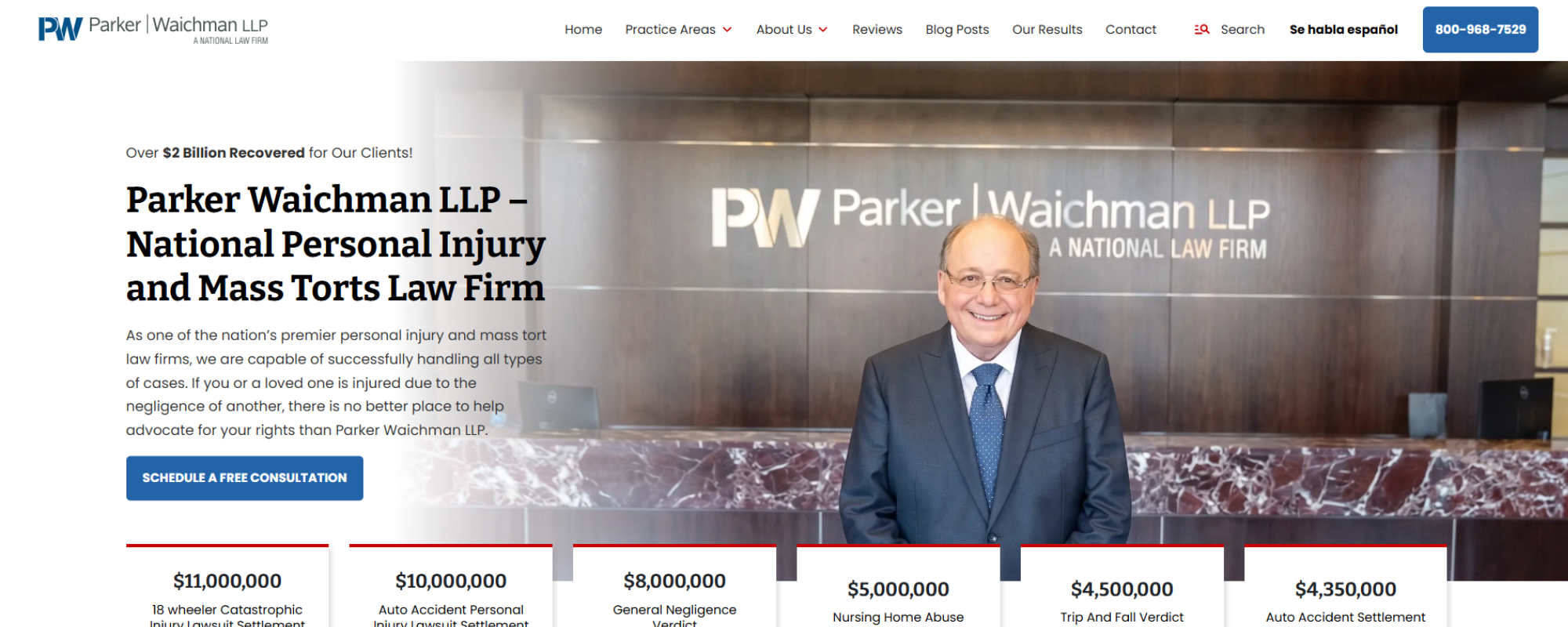 best personal injury lawyers in Brooklyn, Parker Waichman LLP