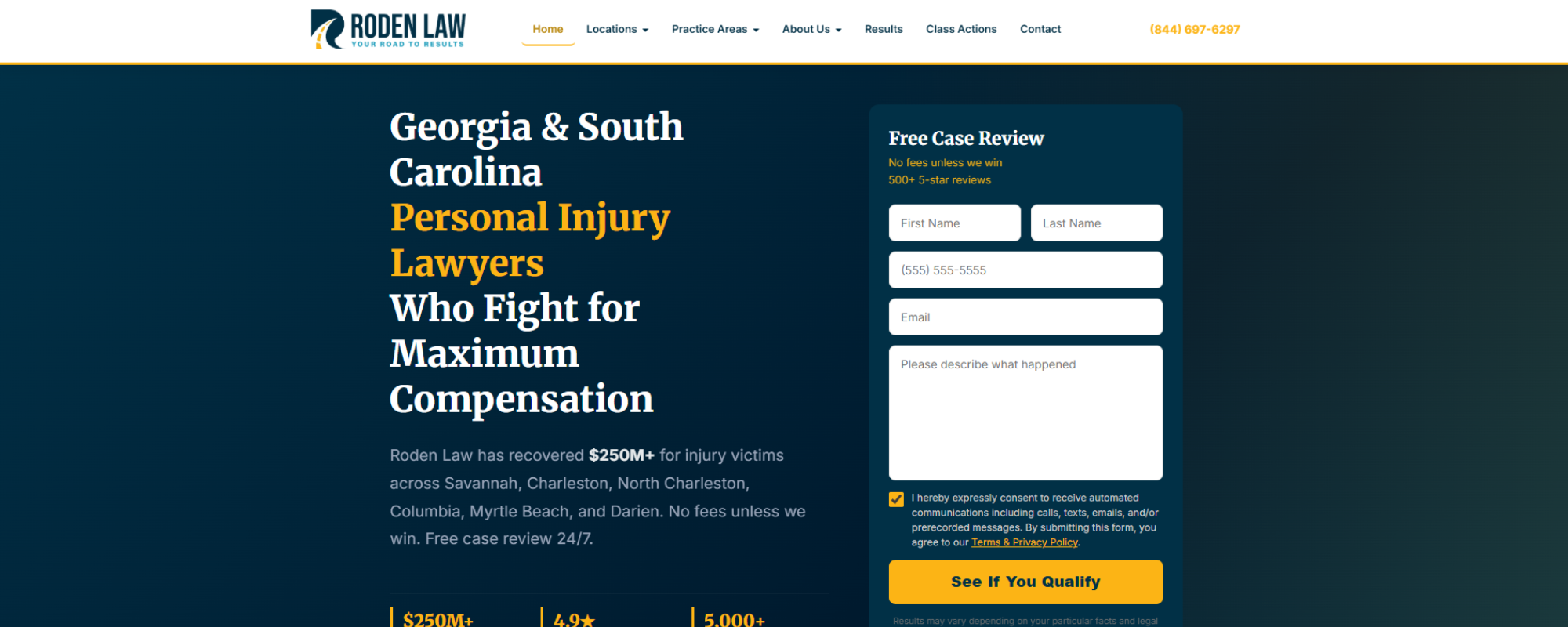Murrells Inlet Truck Accident Law Firms, Roden Law
