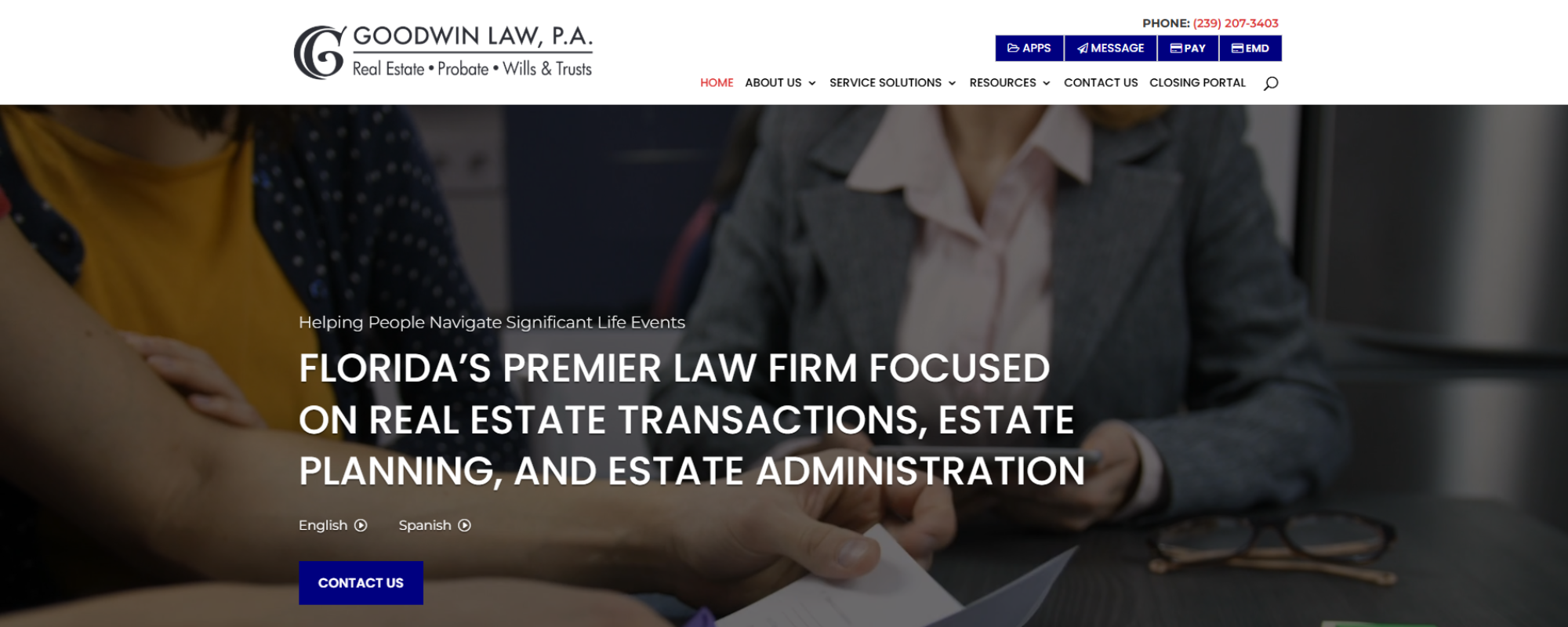 Who Should I Hire for a Real Estate Closing in Collier County, Goodwin Law, P.A.