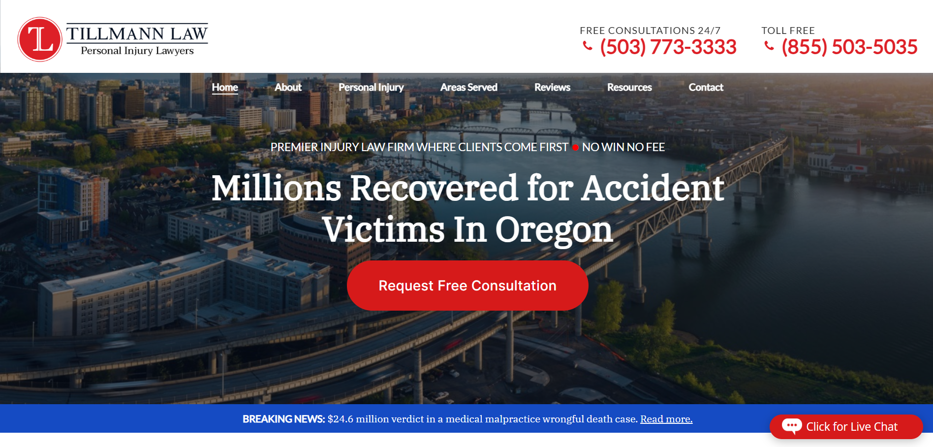 Tillmann Law Personal Injury Lawyers