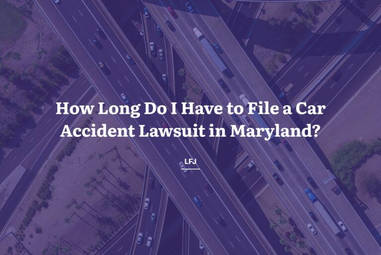 How long do I have to file a car accident lawsuit in Maryland