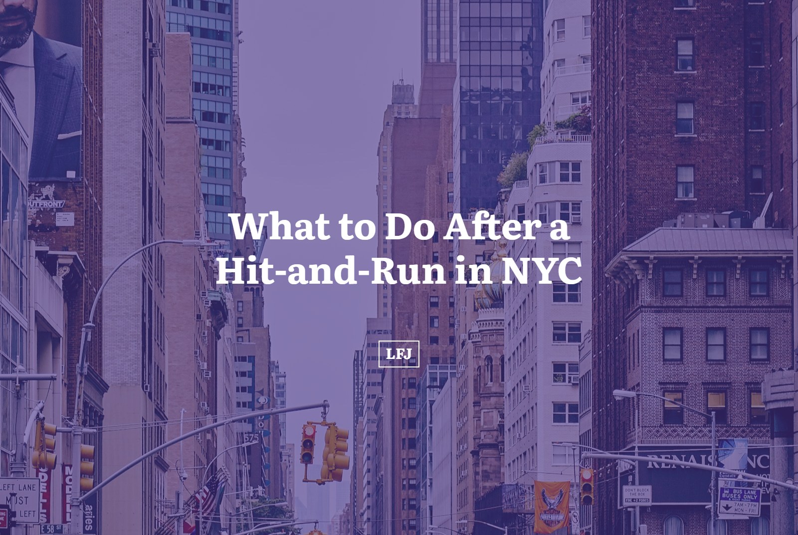What to do after a hit-and-run accident in NYC